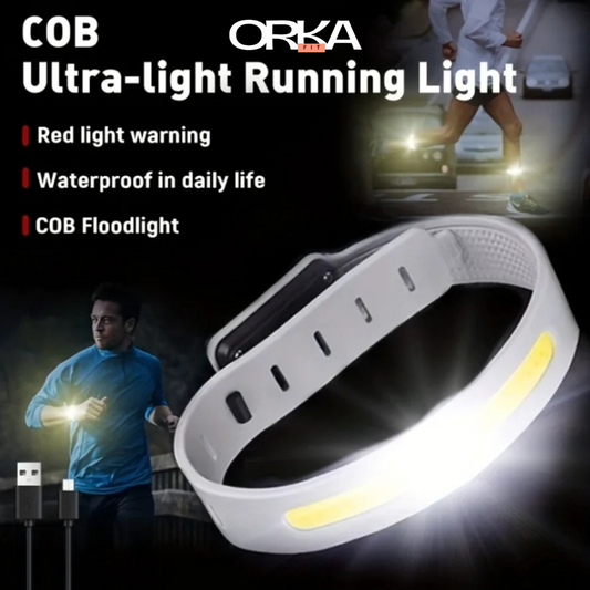 StrideGlow 230 – LED Running Light Wristband - Orkafit UK