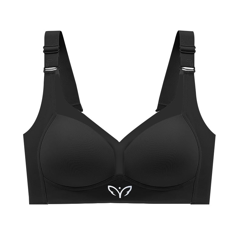 Seamless Plus Size Wireless Full Coverage Bra - Orkafit UK