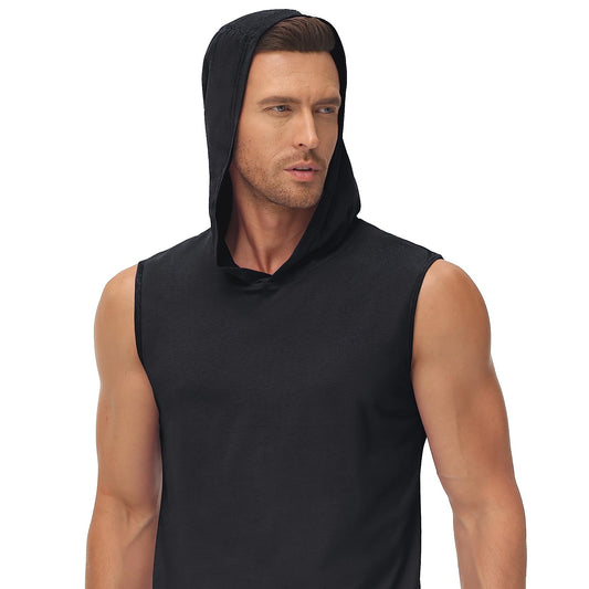 Sleeveless Hooded Training Tee - Orkafit UK