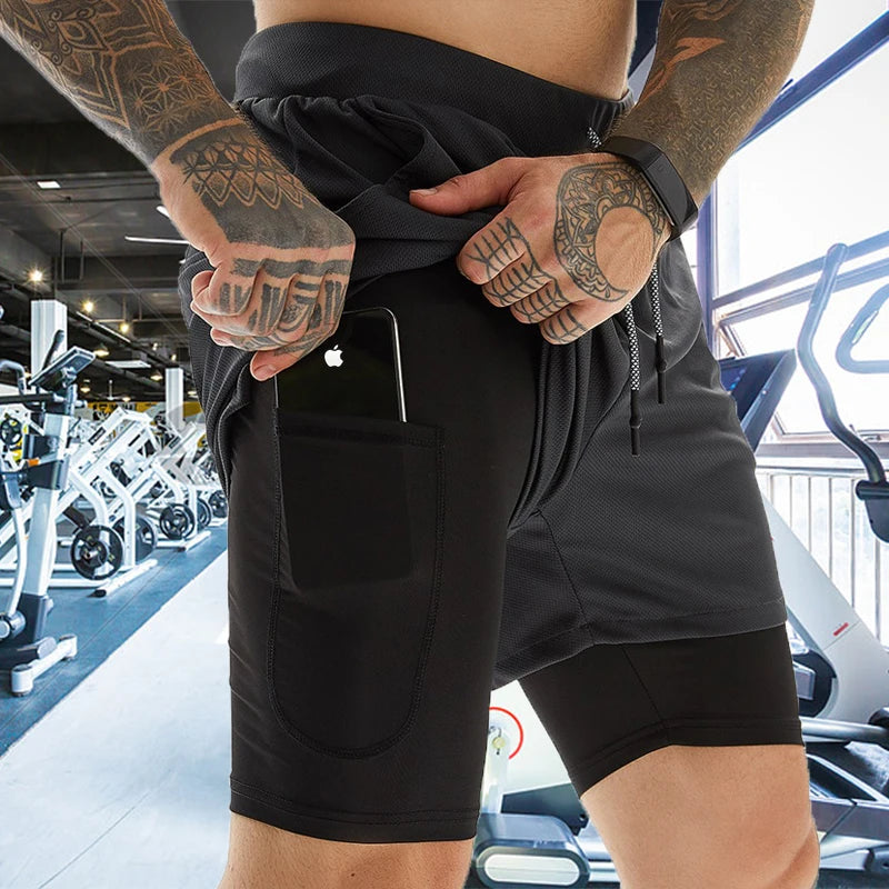 Puresport Double-deck Running Shorts - Orkafit UK