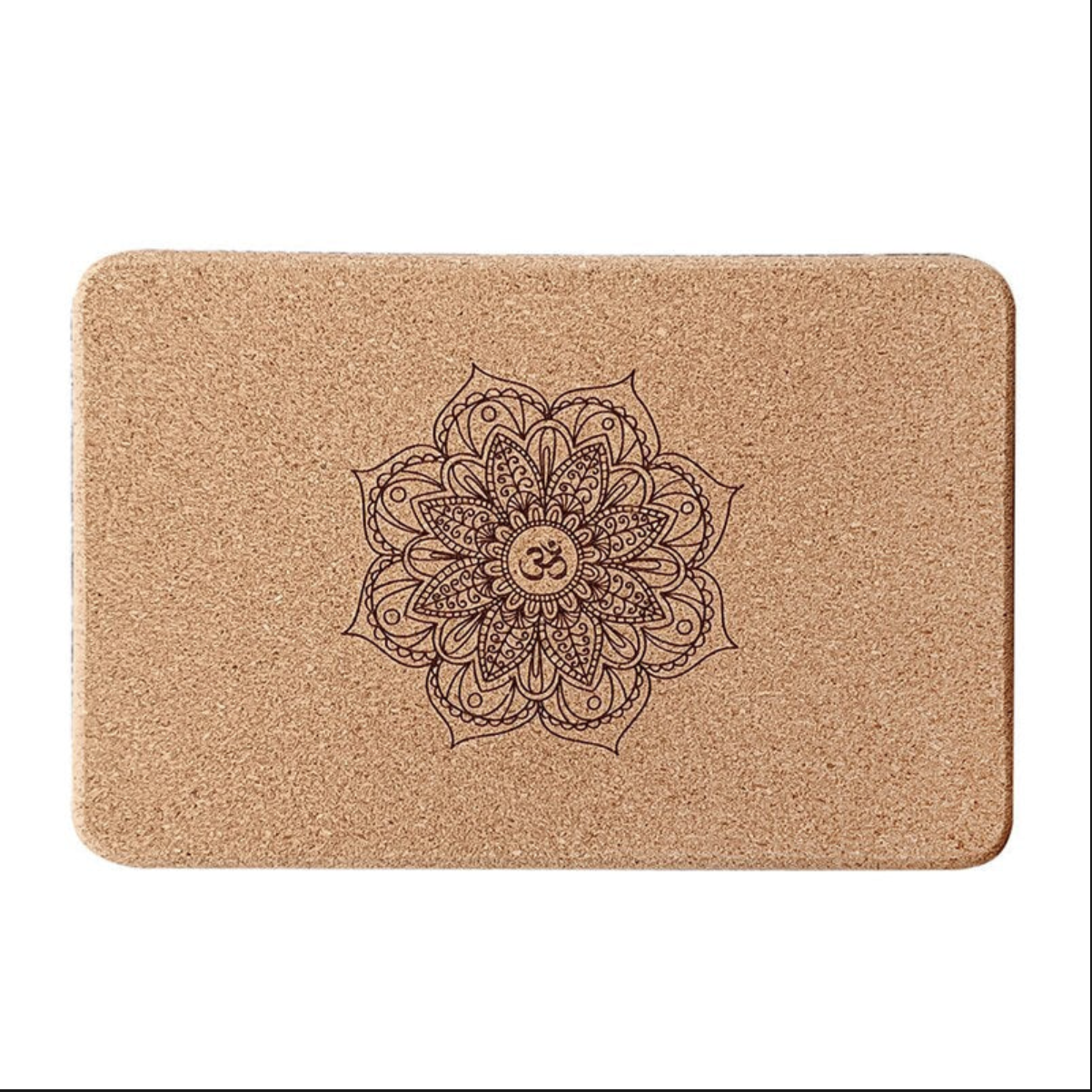 Natural Eco-Friendly Cork Yoga Block - Orkafit UK