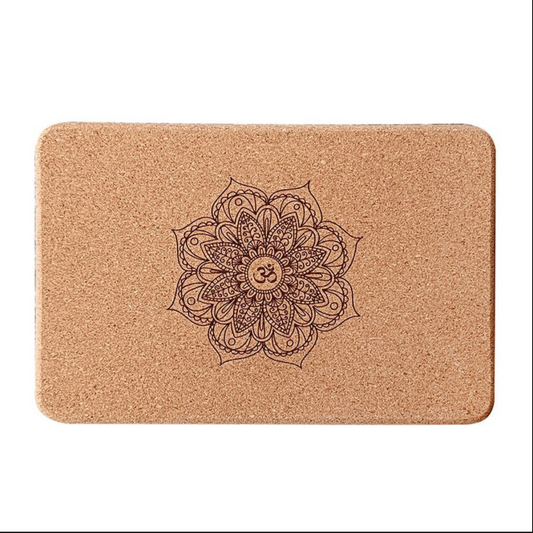 Natural Eco-Friendly Cork Yoga Block - Orkafit UK