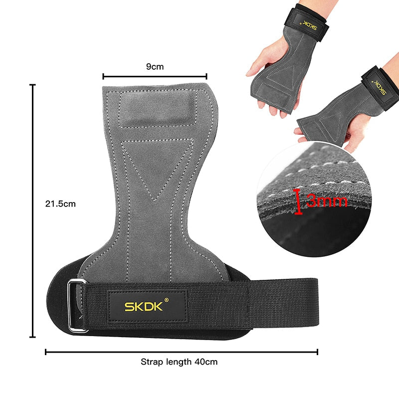 Cowhide Gym Grips - Orkafit UK