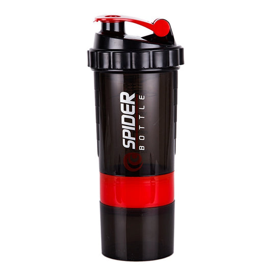 Protein Power 3-Layer Shaker Protein Bottle - Orkafit UK