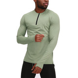 Men's Half Zip Compression Top