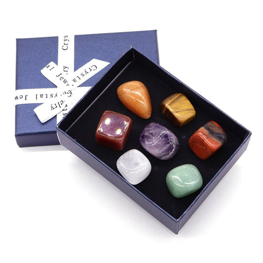 Chakra Tumbled Stone Set - Orkafit UK