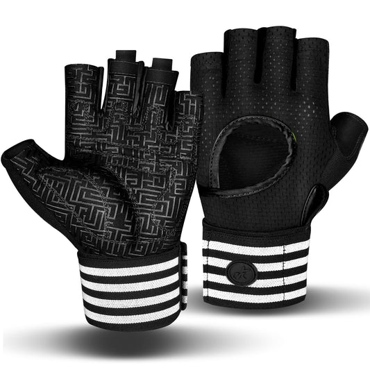 Full Palm Gel Padded Gym Gloves - Orkafit UK